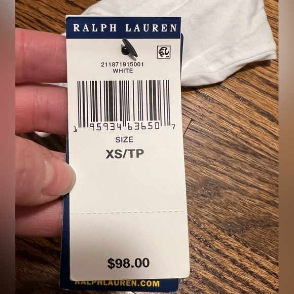 NEW Polo Ralph Lauren Ombré Big Pony Print Long Sleeve T-Shirt Women's Sz XS - Picture 3 of 7